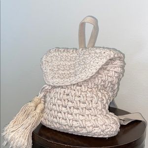 Boutique Macramé backpack
